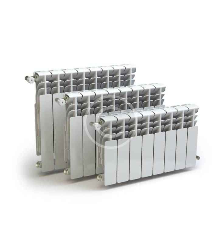 Bimetallic radiator